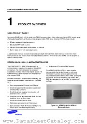 SAM8 PRODUCT FAMILY datasheet pdf Samsung Electronic