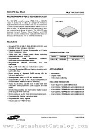 KS0127B datasheet pdf Samsung Electronic
