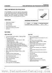 S1D2502B01 datasheet pdf Samsung Electronic