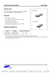 KA22711BD datasheet pdf Samsung Electronic
