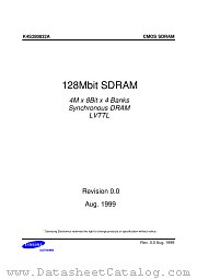 K4S280832A datasheet pdf Samsung Electronic