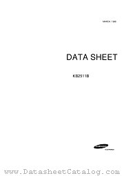 KB2511B datasheet pdf Samsung Electronic