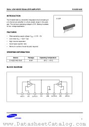 S1A2221A02 datasheet pdf Samsung Electronic