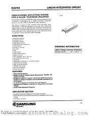 KA2154 datasheet pdf Samsung Electronic