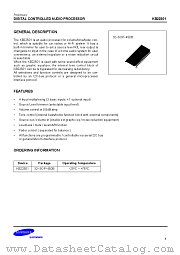 KB22501 datasheet pdf Samsung Electronic