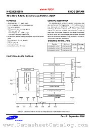 K4S280832C datasheet pdf Samsung Electronic