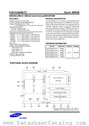 K3S7V2000M-TC datasheet pdf Samsung Electronic