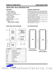 K3N5V(U)1000D-D(G)C, K3N5V(U)1000D-TC datasheet pdf Samsung Electronic