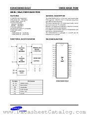 K3N4C3000D-D(G)C datasheet pdf Samsung Electronic