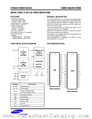 K3N4C1000D-D(G)C, K3N4C1000D-TC(E) datasheet pdf Samsung Electronic