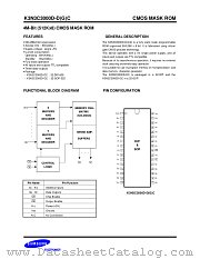 K3N3C3000D-D(G)C, K3N3C3000D-YC(E) datasheet pdf Samsung Electronic
