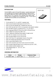 S5L1462B datasheet pdf Samsung Electronic
