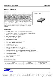 S5A1901H02 datasheet pdf Samsung Electronic
