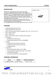 S1T8527C01 datasheet pdf Samsung Electronic