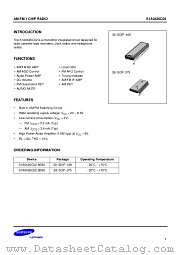S1A0426C02 datasheet pdf Samsung Electronic