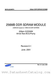 M470L3224BT0 datasheet pdf Samsung Electronic