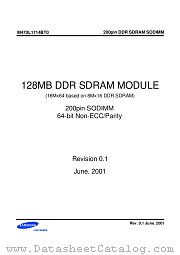 M470L1714BT0 datasheet pdf Samsung Electronic