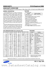 M390S1620FT1 datasheet pdf Samsung Electronic