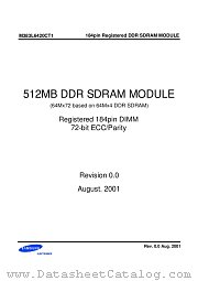 M383L6420CT1 datasheet pdf Samsung Electronic