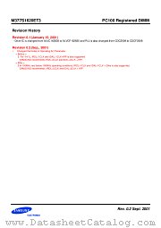 M377S1620ET3 datasheet pdf Samsung Electronic