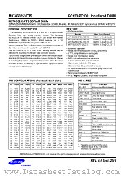 M374S3253CTS datasheet pdf Samsung Electronic