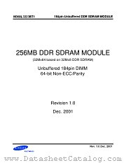 M368L3223BT1 datasheet pdf Samsung Electronic