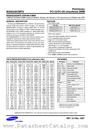 M366S2953MTS datasheet pdf Samsung Electronic