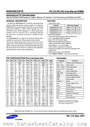 M366S0823ETS datasheet pdf Samsung Electronic