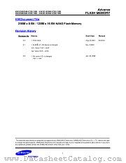 K9K2G08(16)Q(U)0M datasheet pdf Samsung Electronic