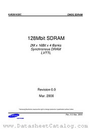 K4S281632C-TI(P), TC(L) datasheet pdf Samsung Electronic