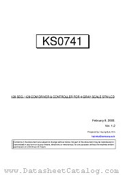 KS0741 datasheet pdf Samsung Electronic