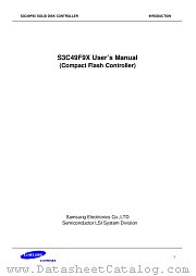 S3C49F9X datasheet pdf Samsung Electronic