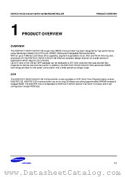 KS57C21124 datasheet pdf Samsung Electronic