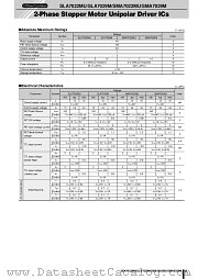 SLA7022MU datasheet pdf Sanken
