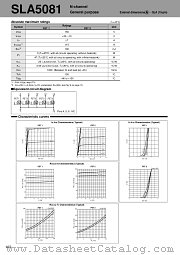 SLA5081 datasheet pdf Sanken