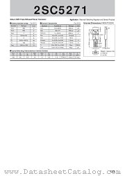 2SC5271 datasheet pdf Sanken
