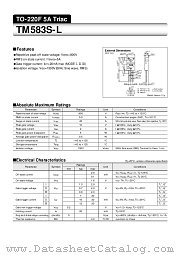 TM583S-L datasheet pdf Sanken