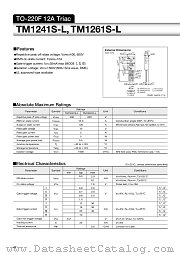 TM1241S-L datasheet pdf Sanken