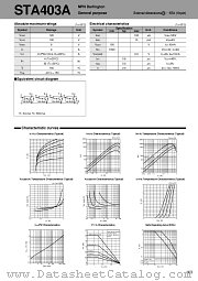 STA403A datasheet pdf Sanken