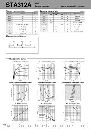 STA312A datasheet pdf Sanken