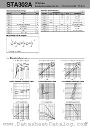 STA302A datasheet pdf Sanken