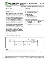 SC1532 datasheet pdf Semtech