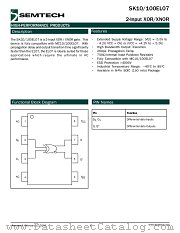 SK10EL07U datasheet pdf Semtech