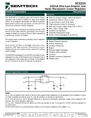 SC5205 datasheet pdf Semtech