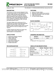SC1630 datasheet pdf Semtech