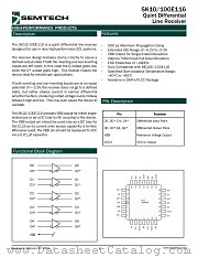 SK10E116PJT datasheet pdf Semtech