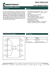 SK100EL12WD datasheet pdf Semtech