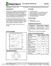 SC1538 datasheet pdf Semtech
