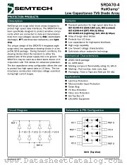 SRDA70-4 datasheet pdf Semtech