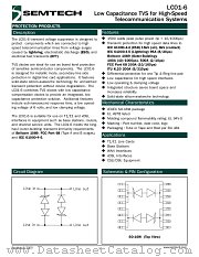 LC01-6 datasheet pdf Semtech